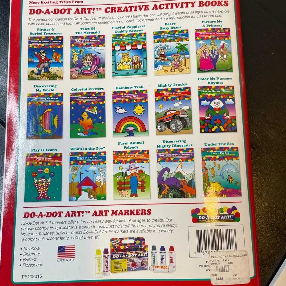 Educational Activity Book Set for Kids